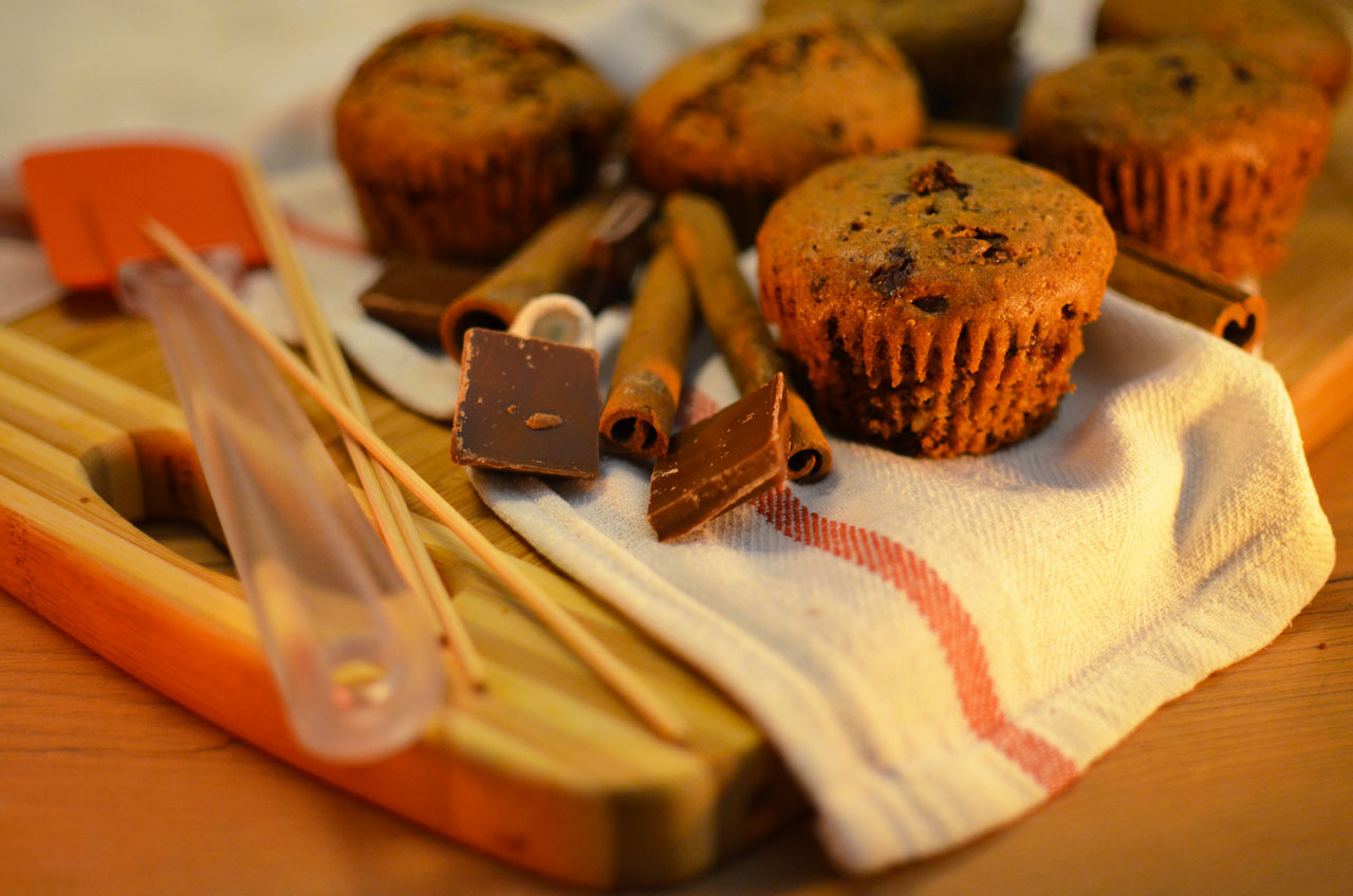 photo de recette : Muffins au chocolat